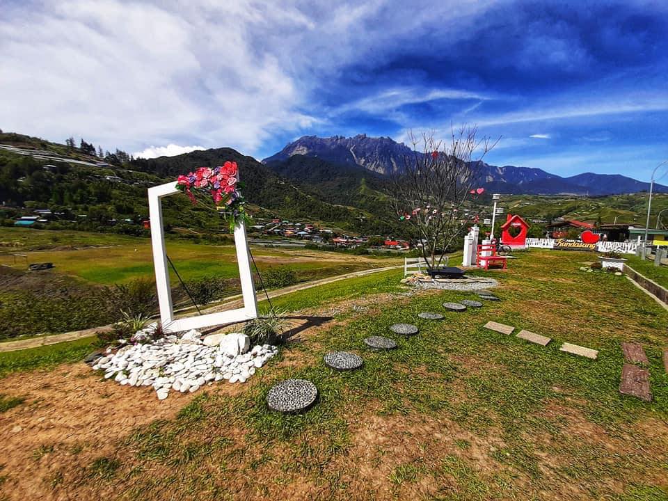 Kundasang Selfie Corner, Port Terbaik Bergambar Di Kundasang