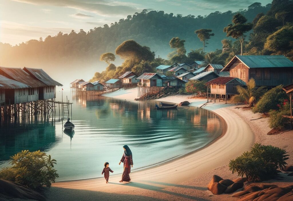 Lagenda Pulau Supirak, Sumpahan Ibu Kepada Anak Yang Merasa Malu Padanya