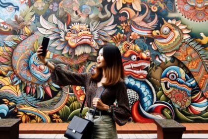Ini Port Cun Mural Untuk Anda Bergambar Di Kuching