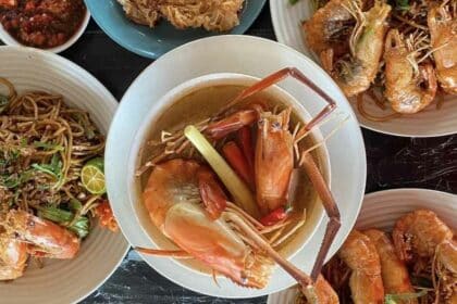 Paruq A&R, Saji Aneka Menu Udang Galah Saiz Gergasi Di Bintulu