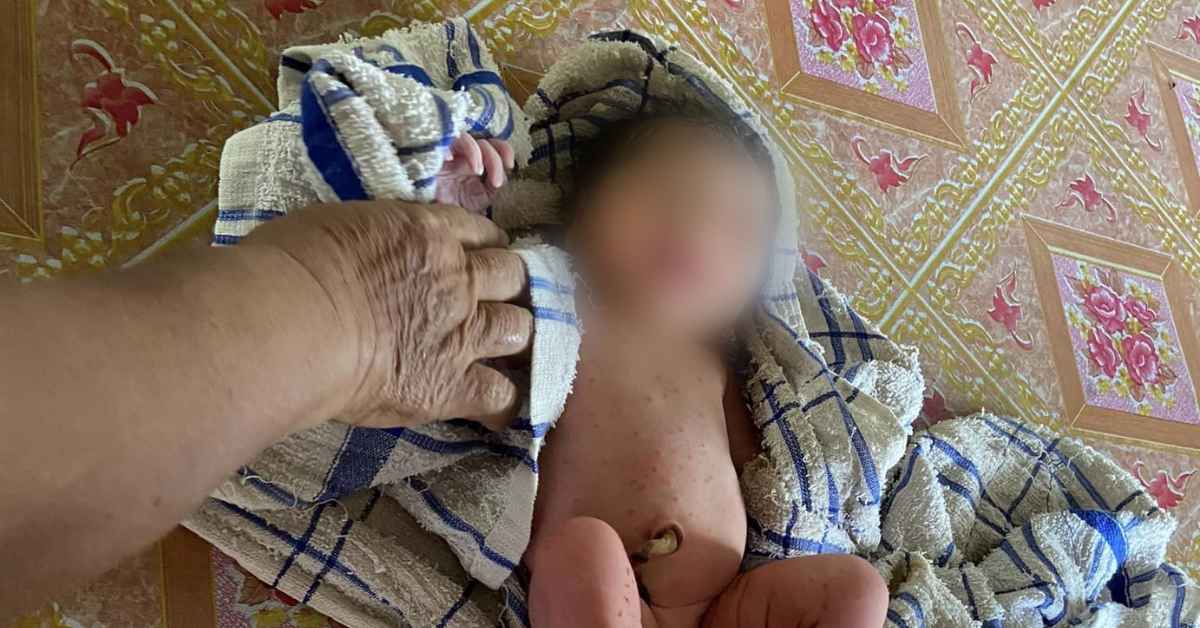 TERKINI Bayi Baru Lahir Masih Bertali Pusat Ditemui Di Bandar Baru Samariang