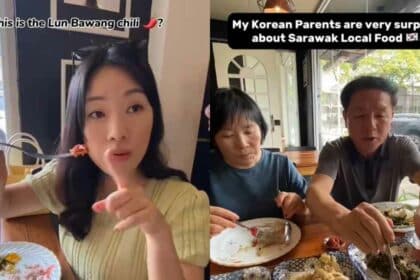 Teruja Cuba Makanan Etnik Lunbawang, Reaksi Tiktoker Dari Korea Ini Raih Perhatian Warga Sarawak