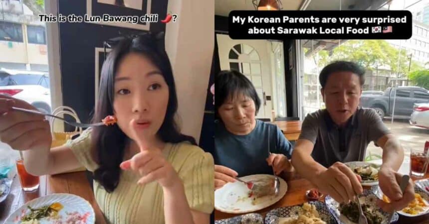 Teruja Cuba Makanan Etnik Lunbawang, Reaksi Tiktoker Dari Korea Ini Raih Perhatian Warga Sarawak