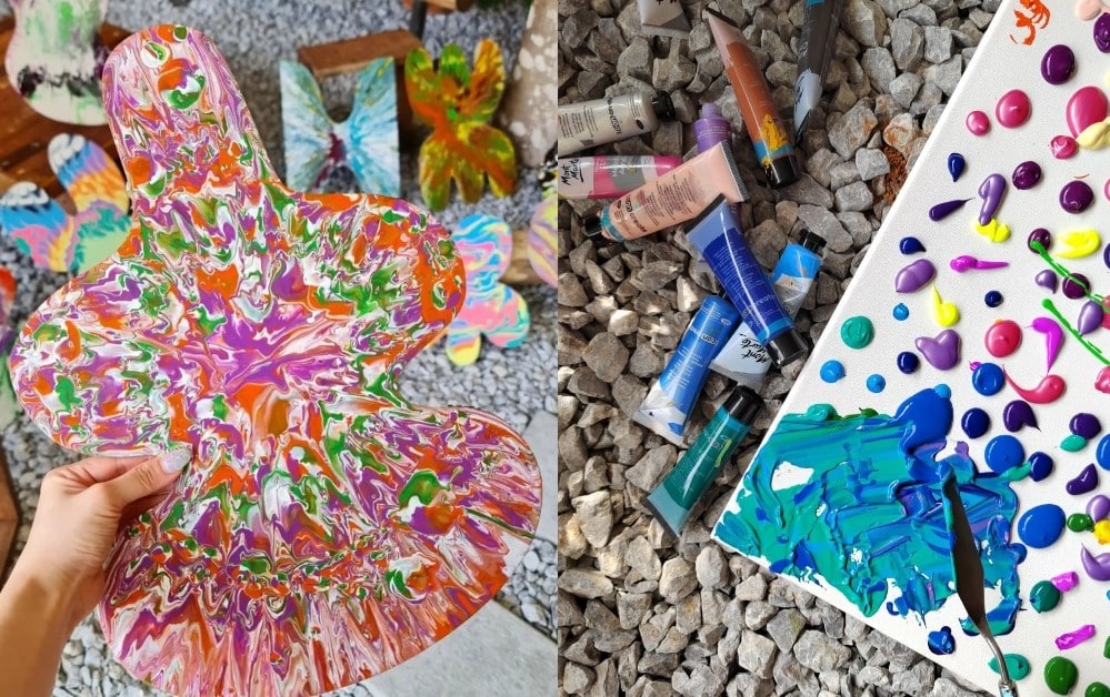 Sesi Terapeutik Dengan Melukis, Dirty Art Studio Ini Tawar Splash Art Di Kuching