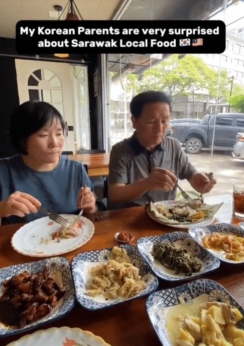 Teruja Cuba Makanan Etnik Lunbawang, Reaksi Tiktoker Dari Korea Ini Raih Perhatian Warga Sarawak