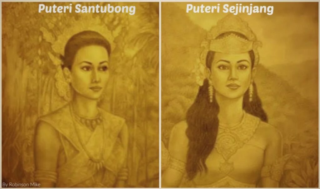 Sejarah Menarik Lagenda Puteri Santubong Dan Puteri Sejinjang Yang Terkenal Di Sarawak