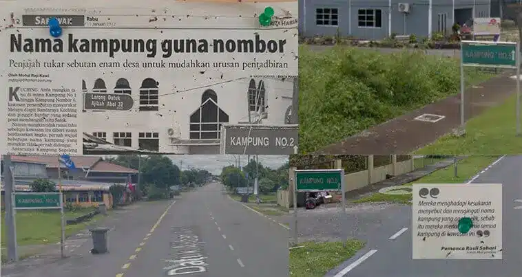 Sejarah Asal Usul Kampung Nombor Di Kuching