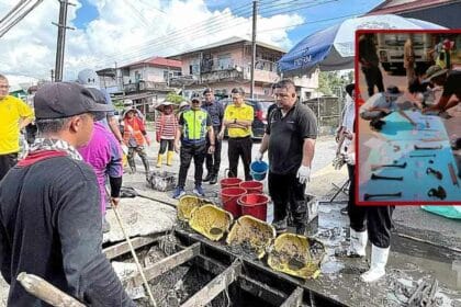83 Tulang Kaki, Tangan, Tengkorak Manusia Ditemui Di Dalam Longkang Di Sibu