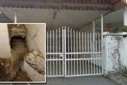 Polis Buru 2 Lelaki Warga Asing, Suspek Bunuh Dan Simen Mayat Wanita Di Bilik Air