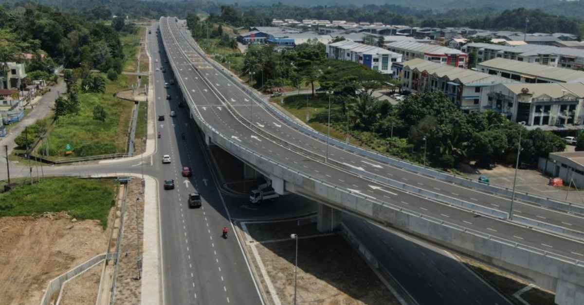 Semua Jajaran Lebuhraya Pan Borneo Sarawak Dibuka Hujung Bulan Ini