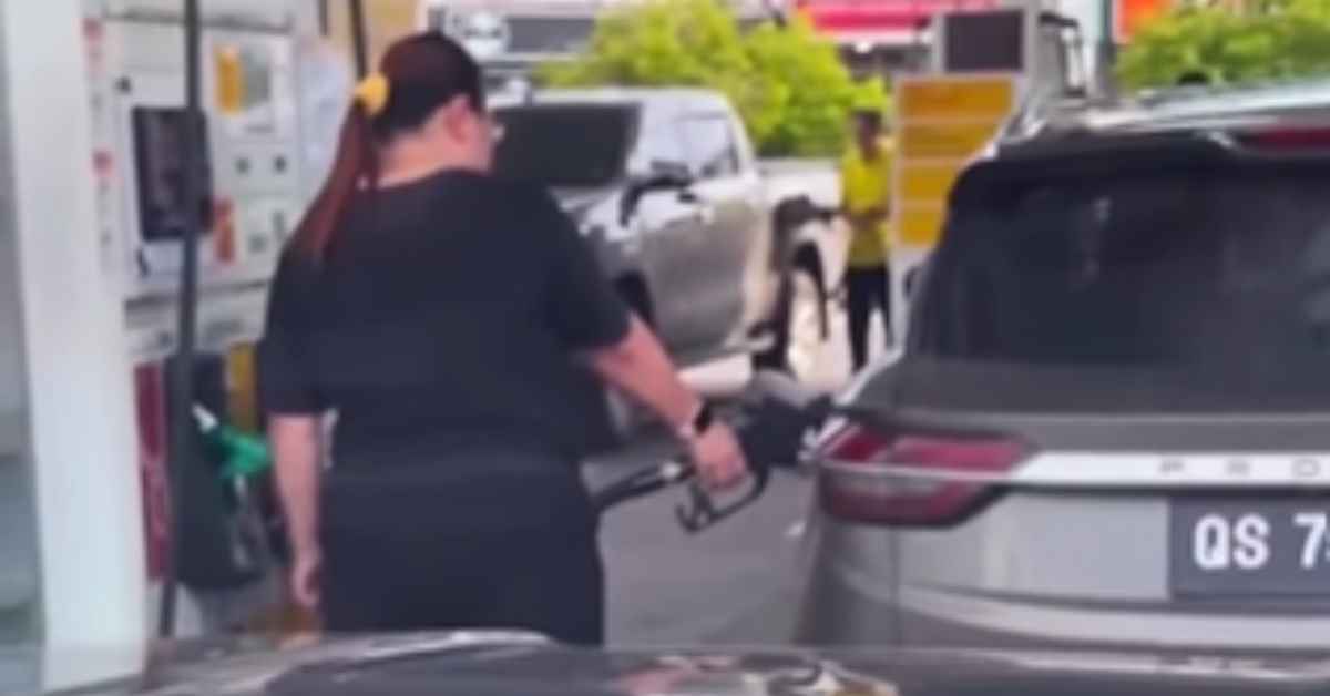 Wanita Selamba Isi Diesel Pada Proton X50 Undang Reaksi Netizen