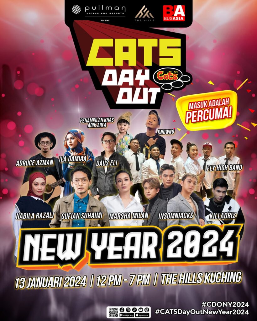 Ini Senarai Event Menarik Di Kuching Bulan Januari 2024