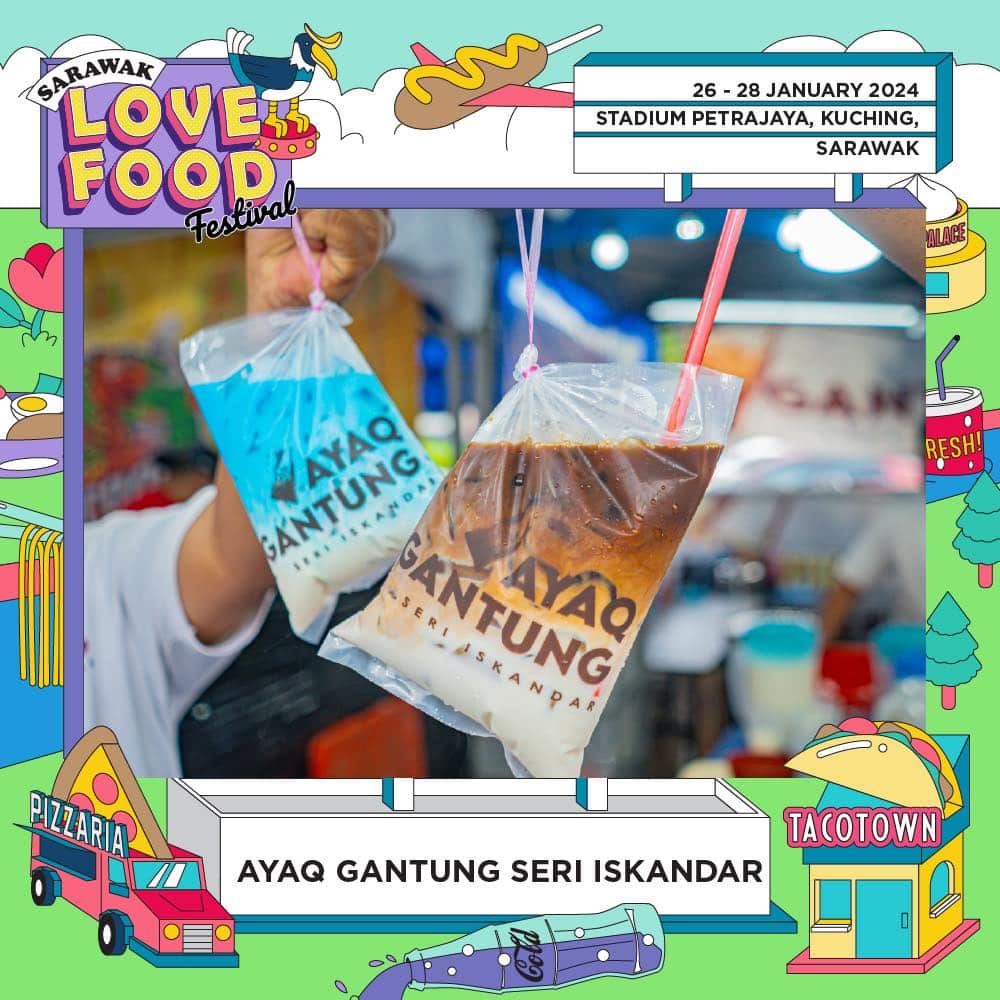 Ini Adalah Senarai Gerai Jom Heboh Di Kuching Hujung Minggu Ini
