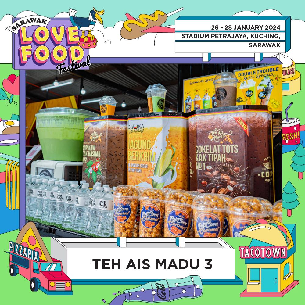 Ini Adalah Senarai Gerai Jom Heboh Di Kuching Hujung Minggu Ini