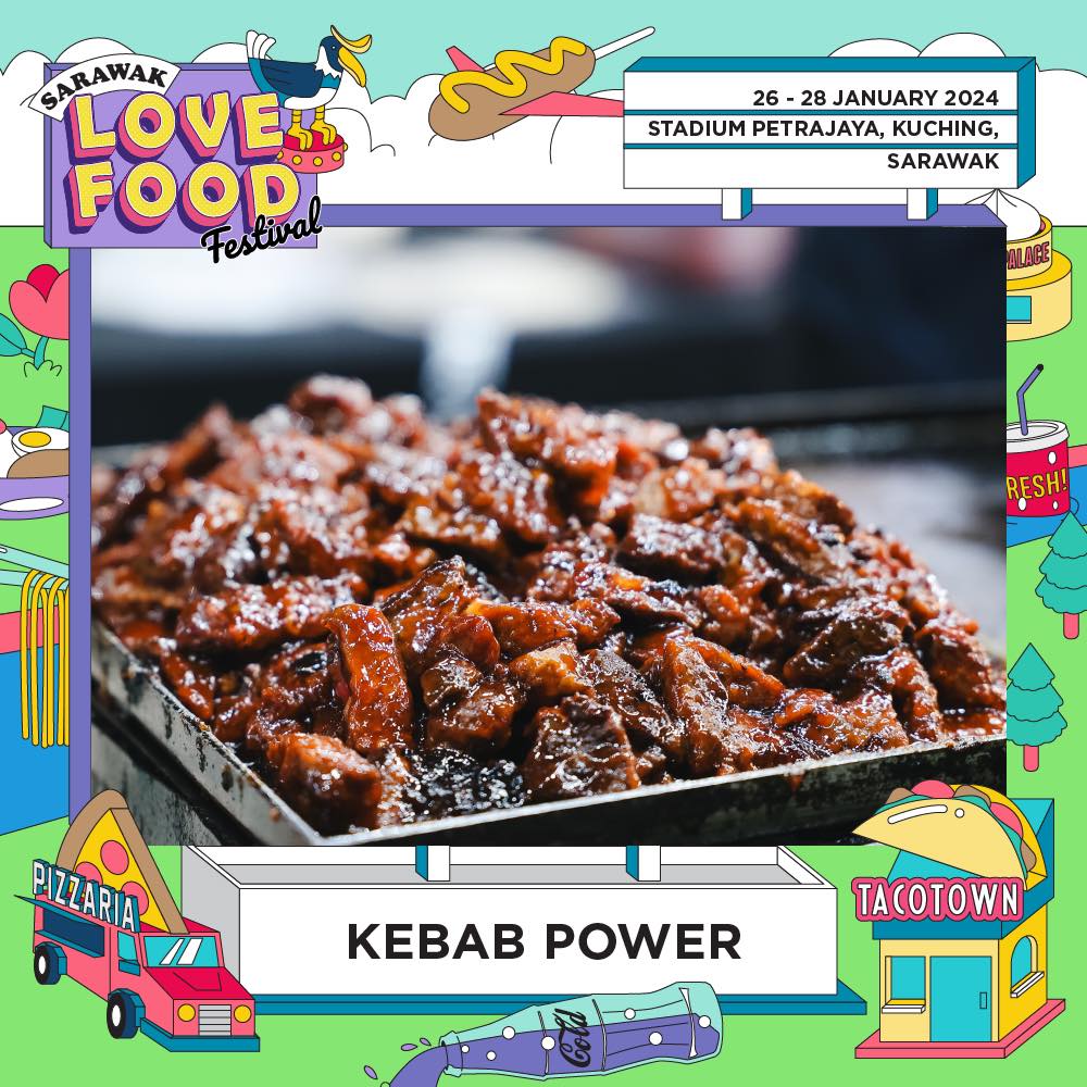 Ini Adalah Senarai Gerai Jom Heboh Di Kuching Hujung Minggu Ini