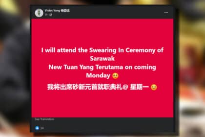 ADUN Pending Kongsi Bakal Hadiri Majlis Angkat Sumpah Gabenor Sarawak Minggu Depan