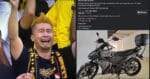 Individu Ini Jadi Tular, Sanggup Jual Motosikal Demi Sokong Harimau Malaya Di Qatar