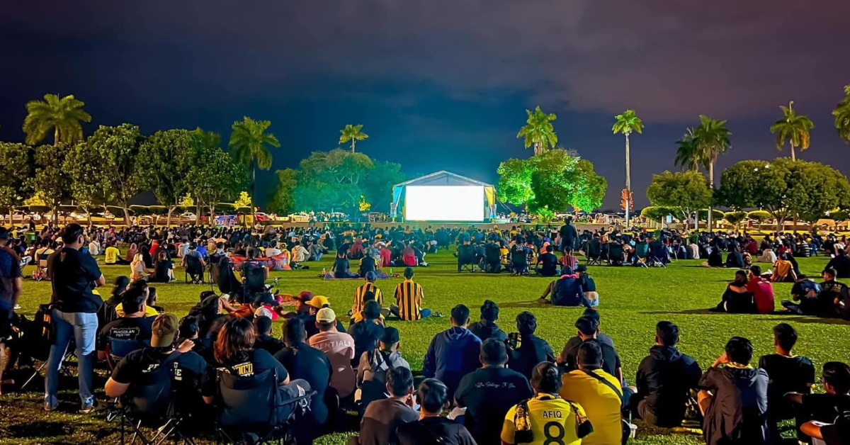 Penyokong Skuad Harimau Malaya, Ini Senarai Lokasi Tayangan Skrin Besar Di Borneo