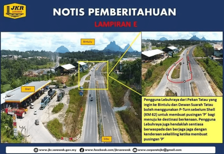Berita Baik, Jalan Empat Lorong 2 Hala Pan Borneo Di Tatau Bakal Dibuka 30 Januari Ini