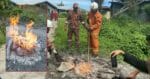 Tanah Tiba-Tiba Keluar Api, Lelaki Ini Dedah Rupanya Ada Gas Metana Di Simunjan