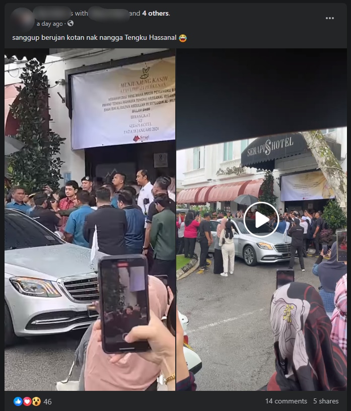 Ini Kompilasi Momen Istimewa Tengku Hassanal Bersama Rakyat Sarawak