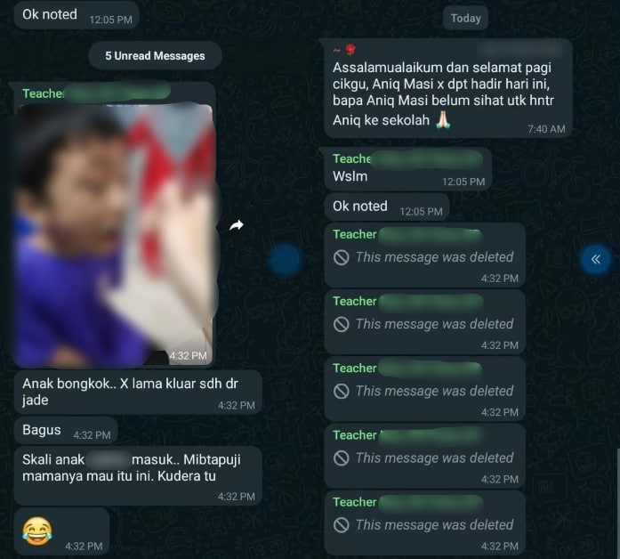 Siap Ugut Dera, Bapa Terkilan Guru Pendidikan Khas Di Tuaran Ini Kantoi Hina Anak OKU