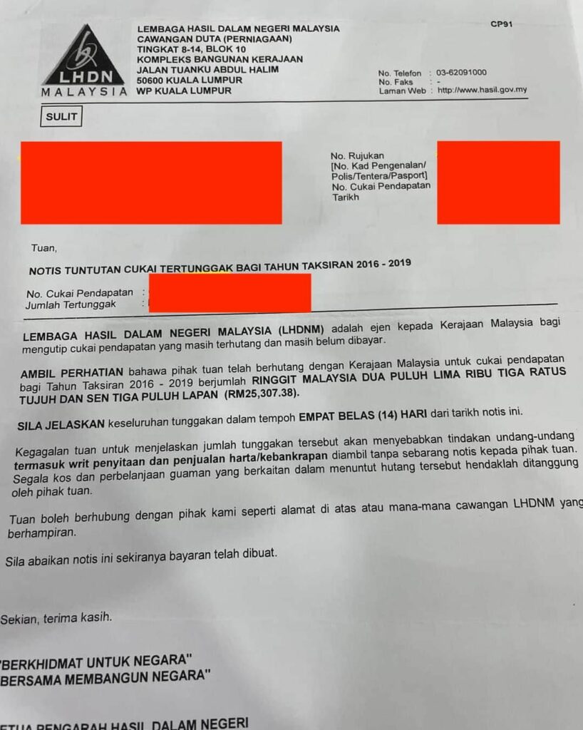 Scammer Menyamar LHDN, Ini Tip Elak Kena Tipu