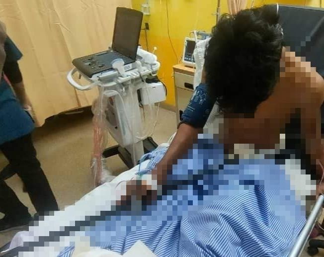 Malang Tak Berbau, Pekerja Ladang Sawit Tertusuk Besi Di Perutnya Di Sandakan