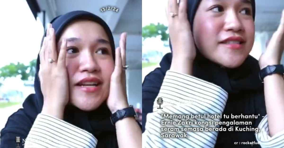 Ernie Zakri Kongsi Pengalaman Seram Menginap Di Sebuah Hotel Di Kuching