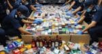 Polis Sarawak Rampas Rokok, Minuman Keras Bernilai Hampir RM100 Juta