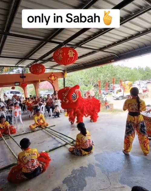 Pandai Magunatip, Ramai Terpegun Dengan Tarian Singa Versi Sabah Ini