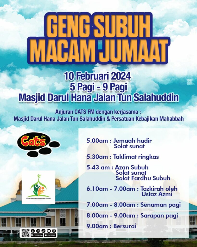 Ini Senarai Acara Menarik Sepanjang Bulan Februari 2024 Di Kuching