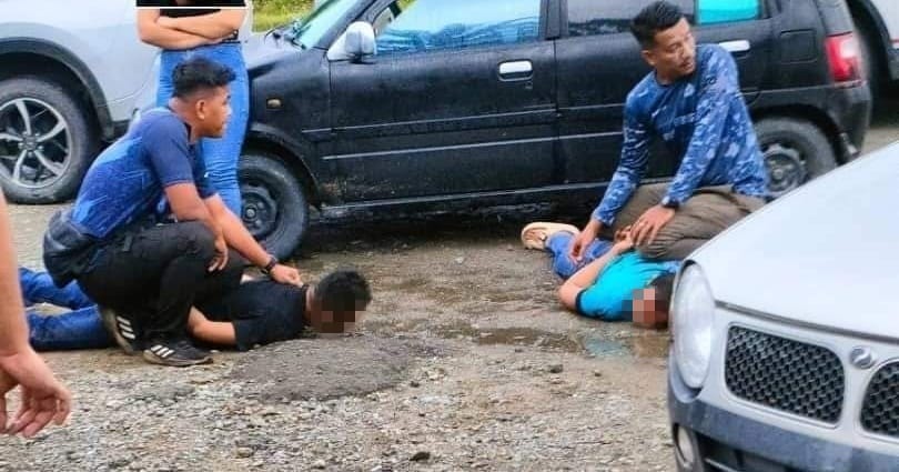 Disyaki Terlibat Kes Curian Kenderaan, Polis Berjaya Tangkap Dua Pasangan Kekasih Di Mukah