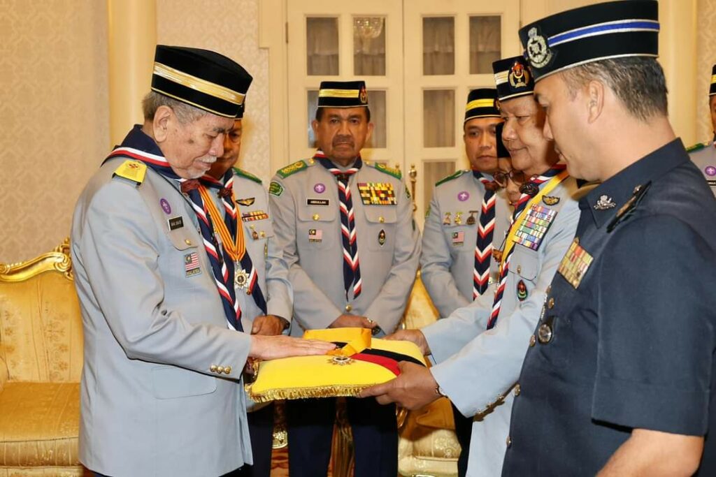 TYT Yang Di-Pertua Negeri Sarawak Jadi Penaung Persekutuan Pengakap Malaysia