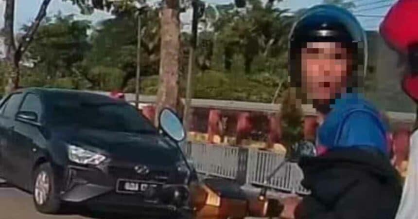 IPD Kuching Buru Penunggang Motosikal Buat Provokasi Di Jalan Demak