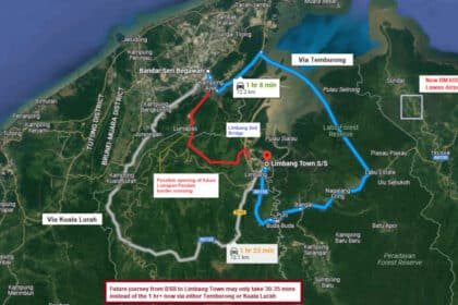 Laluan Baharu Brunei Ke Limbang Ini Bakal Siap Sepenuhnya Bulan Oktober 2025