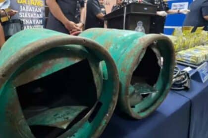 Polis Tumpas Sindiket Edar Dadah Guna Tong Gas Di Miri