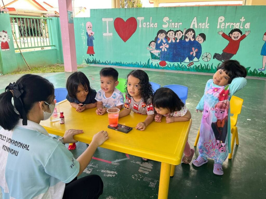 Pelajar KV Keningau Penerima Geran Amal Fund Untuk Projek Komuniti