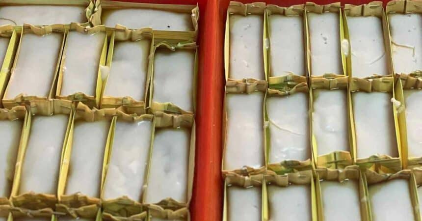 Resepi Mudah Kuih Takir Berlemak Tradisi Sarawak, Hanya Guna 5 Bahan Sahaja