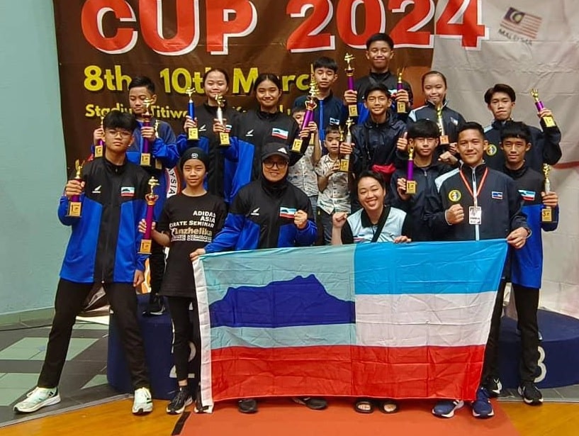 Anak-Anak Sabah Harumkan Nama, Raih 10 Emas Dalam Pertandingan Karate Kebangsaan