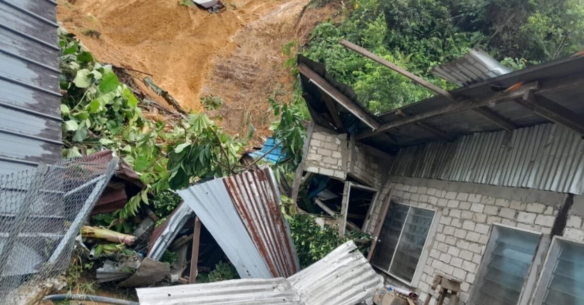 Tiga Daerah Di Sarawak Alami Kerosakan Teruk Akibat Hujan Berterusan