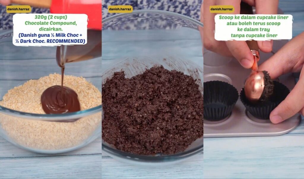 Hanya Guna 3 Bahan Sahaja, Ini Resipi Mudah Nutella Cereal Pod Tanpa Bakar