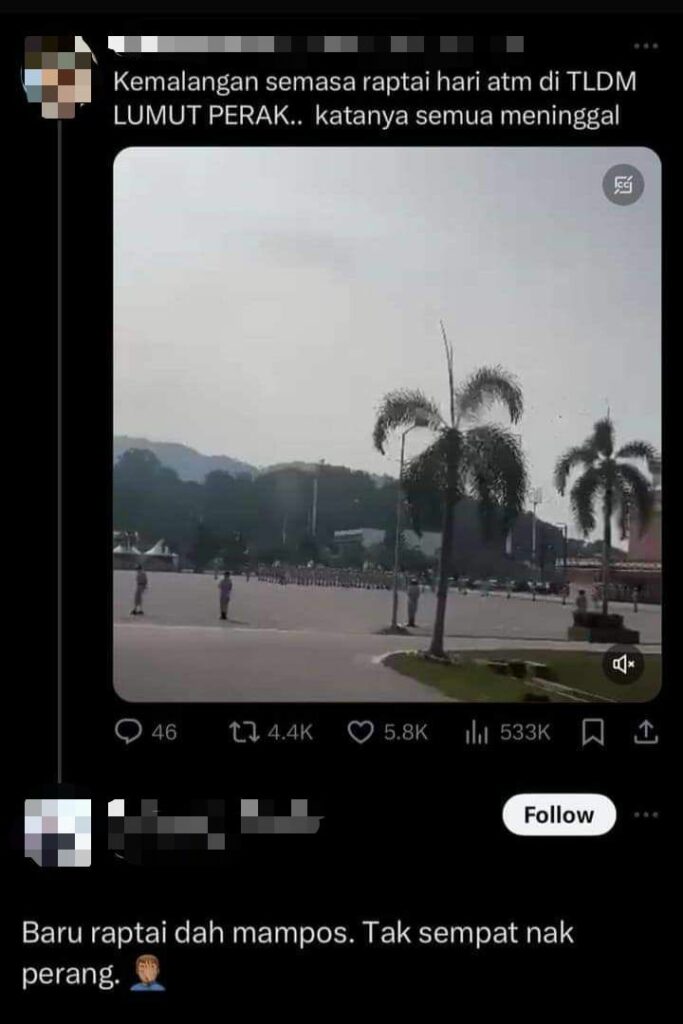 Individu Hina Mangsa Nahas Helikopter TLDM, Pihak Berkuasa Digesa Ambil Tindakan
