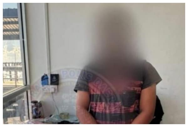Termos Merah Jambu Penuh Syabu, Lelaki Ditangkap Di Tawau