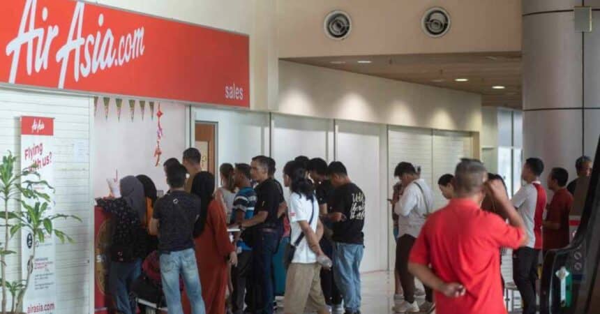 59 Penerbangan AirAsia Ke Sabah, Sarawak Dibatalkan Hari Ini
