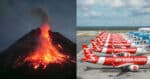 AirAsia Turut Batalkan Penerbangan Sabah Sarawak Susulan Gunung Berapi Di Indonesia