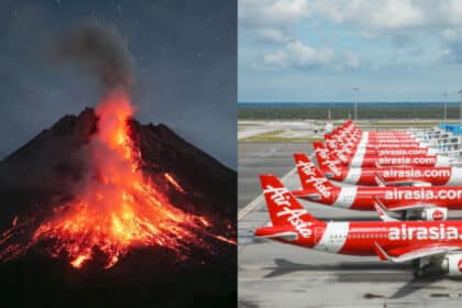 AirAsia Turut Batalkan Penerbangan Sabah Sarawak Susulan Gunung Berapi Di Indonesia