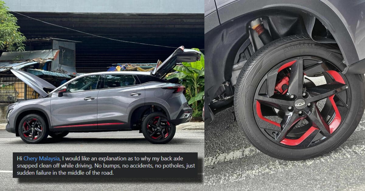Axle Terputus Tengah Jalan, Pemilik Dedah Pengalaman Cemas Guna Kereta Jenama Dari China