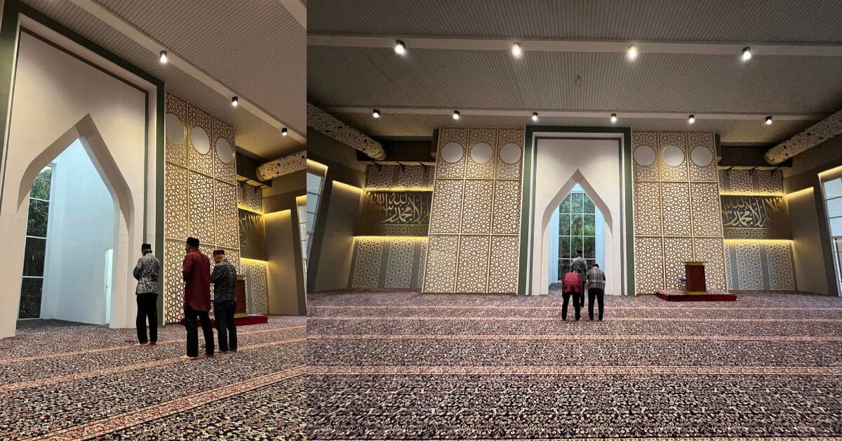 Lebih 7 Tahun Terbengkalai, Masjid Daerah Ranau Dibuka Sementara Untuk Solat Aidilfitri