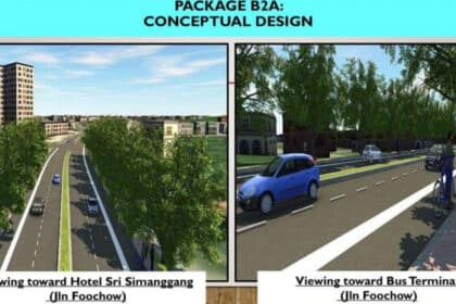 Lengkap Dengan Laluan Pejalan Kaki Dan Basikal, Jalan Utama Di Sri Aman Bakal Dinaik Taraf